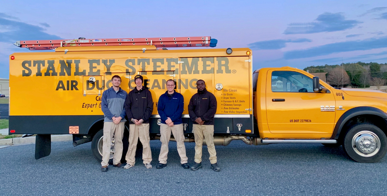 stanley steemer truck